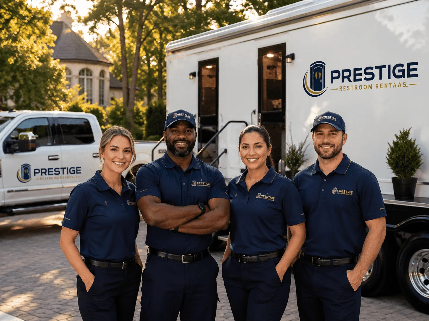 Trusted Luxury Portable Restrooms company in Whittaker, MI